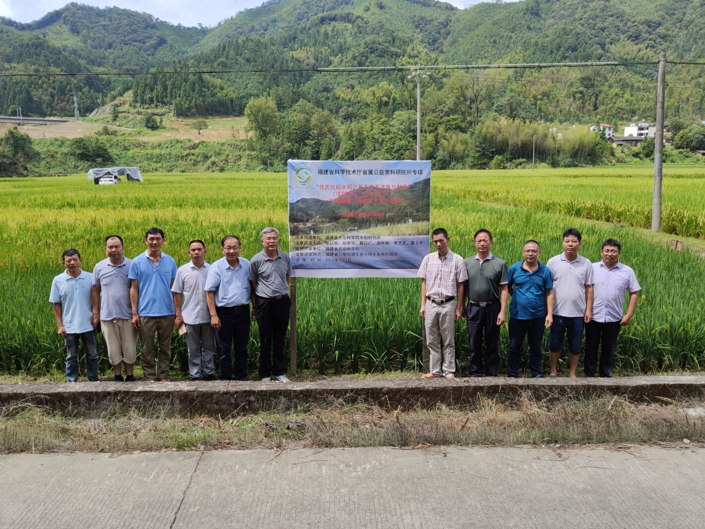 水稻所不育系創(chuàng)源A、啟源A通過成果評(píng)審